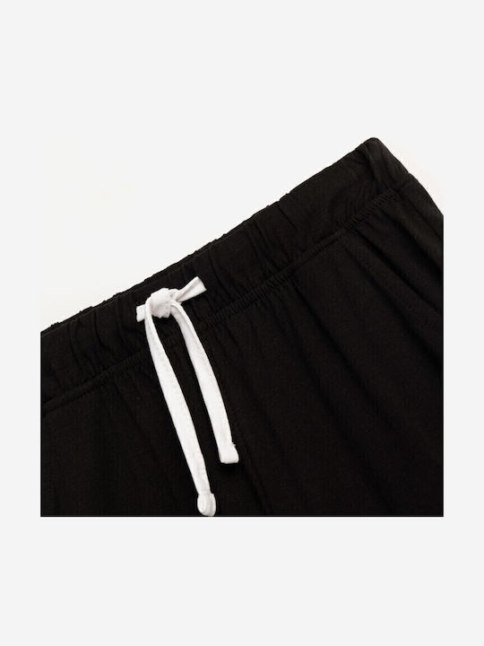 Kids' Shorts/Bermudas Fabric Black