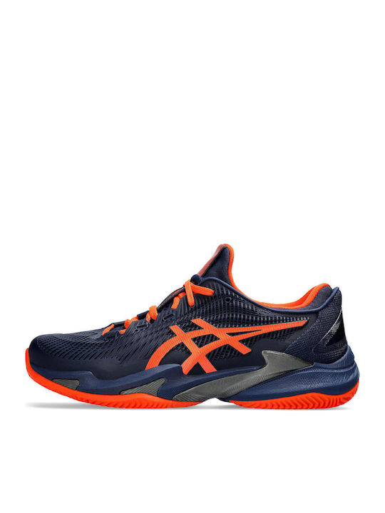 ASICS Court FF 3 Men's Tennis Shoes for Clay Courts Blue