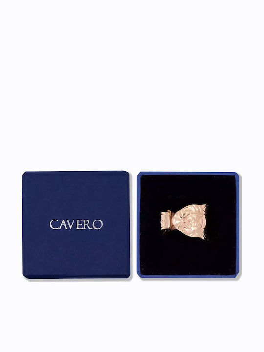 Cavero Γυναικείο Δαχτυλίδι από Ασήμι Επιχρυσωμένο Cavero Γυναικείο Δαχτυλίδι από Ασήμι Επιχρυσωμένο