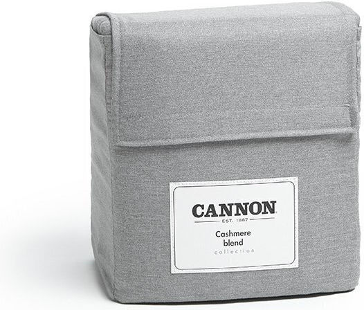 Cannon Bettbezug-Set Einzelbett mit Kissenbezug 170x250 Ash Grey