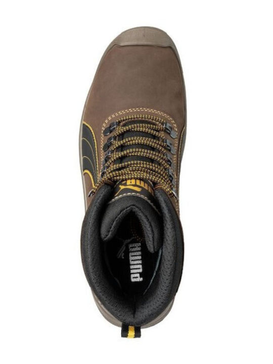 PUMA Sierra Nevada Mid Ανδρικά Ορειβατικά Μποτάκια Αδιάβροχα Καφέ