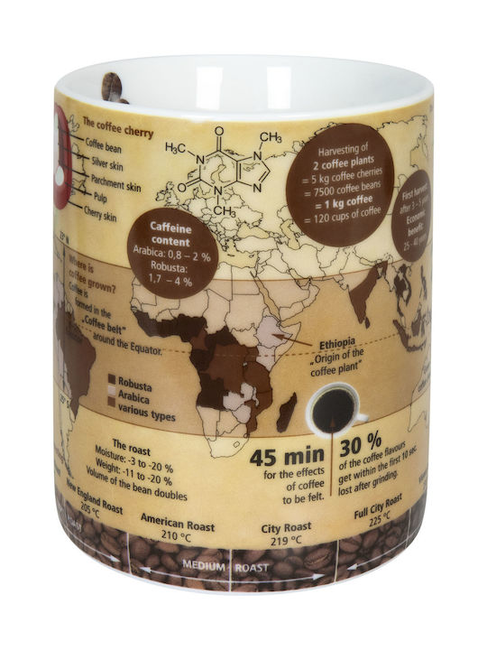 Konitz Mug from Porcelain Multicolored 490ml