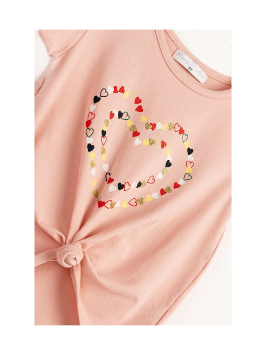 Funky Children's T-shirt Pink