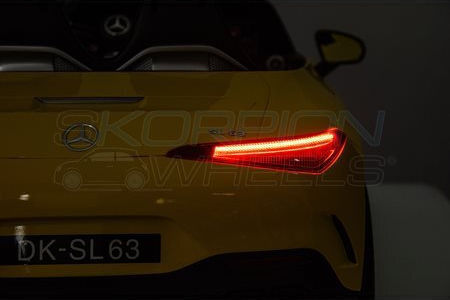 Mercedes Benz Sl63 Διθέσιο με Τηλεκοντρόλ Licensed 12 Volt Κίτρινο