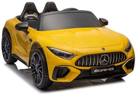 Mercedes Benz Sl63 Διθέσιο με Τηλεκοντρόλ Licensed 12 Volt Κίτρινο