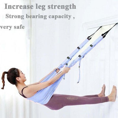 Aerial Yoga Hammocks Length 1.12m with Handles with Straps for Door Support