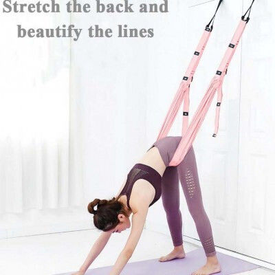 Aerial Yoga Hammocks Length 1.12m with Handles with Straps for Door Support