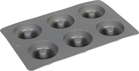 Keskor Backform Törtchen/Muffins Silikon 6 Plätze 27x17x2cm 1cm