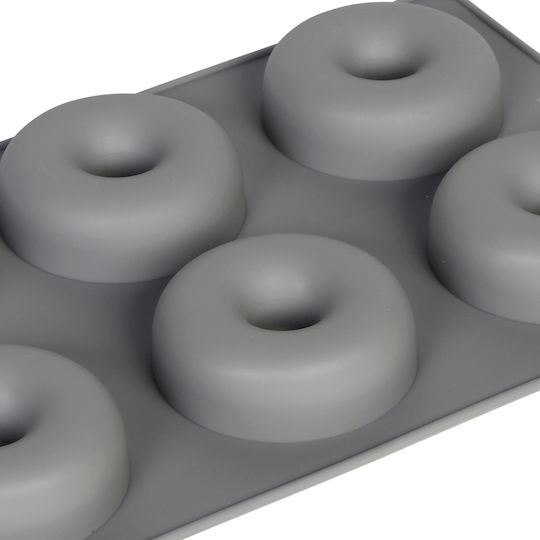 Keskor Backform Törtchen/Muffins Silikon 6 Plätze 27x17x2cm 1cm