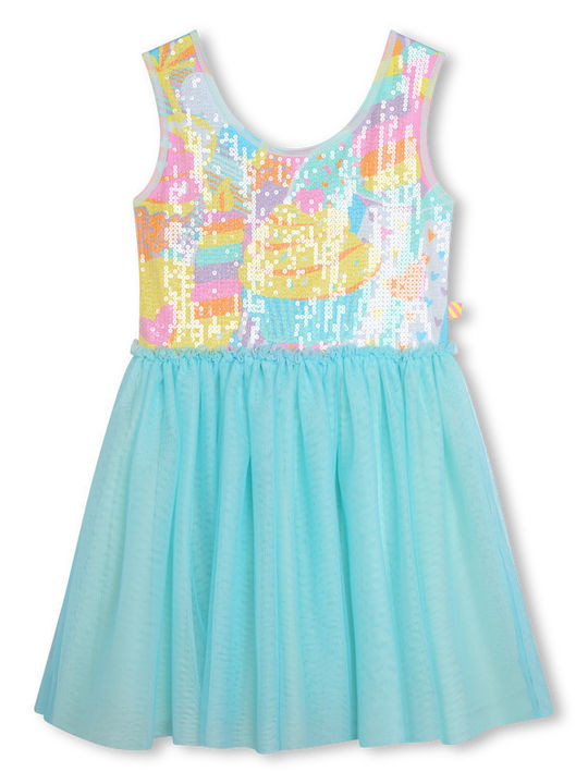 Rochie pentru Copii Fără mâneci Din tul Multicolour