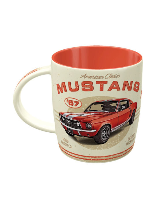 Nostalgic Art Becher Keramik Rot 330ml