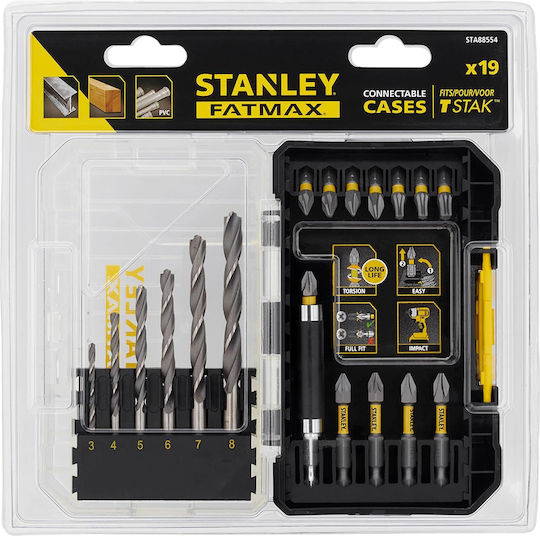 Stanley Fatmax Комплект 19 Свредла