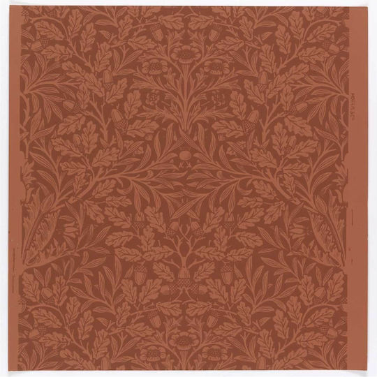Acorns And Oak Leaves Design (1880) By Morris & Co 1 Πίνακας σε Καμβά 110x110cm