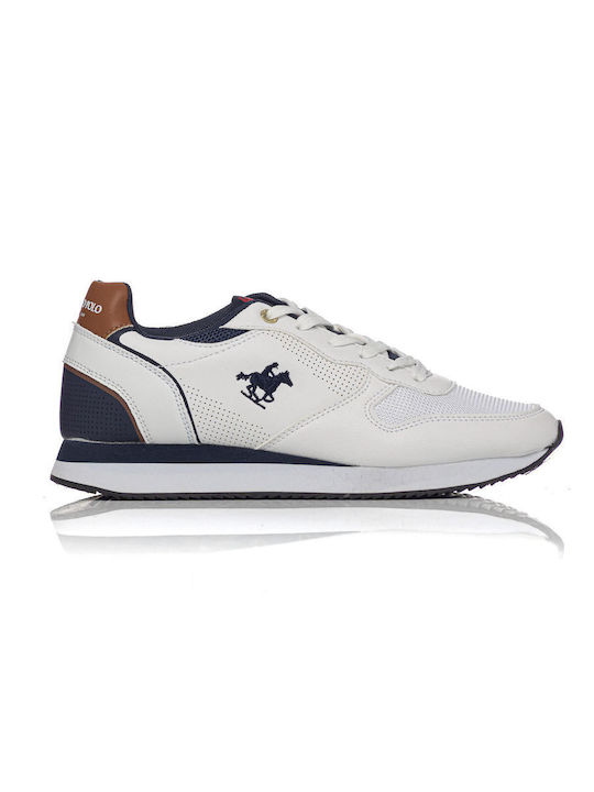 U.S.Grand Polo Club Herren Sneakers Weiß