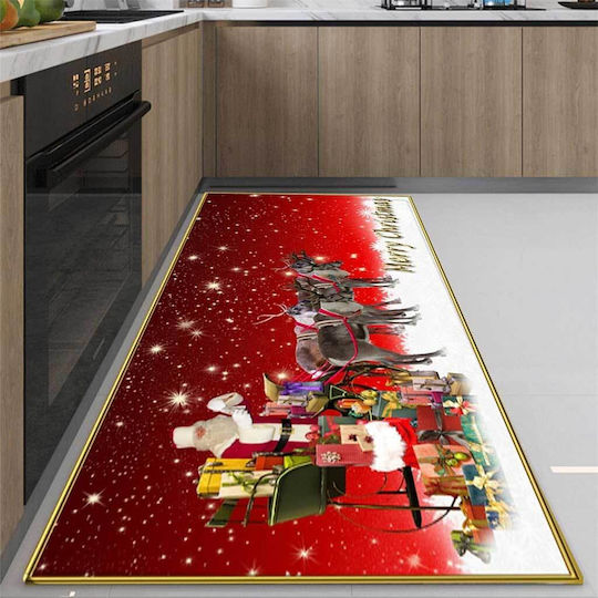 Coro-tt01 Ορθογώνιο Χαλάκι Κουζίνας 180x60cm 1000-42570005 Κόκκινο Coro-tt01 Ορθογώνιο Χαλάκι Κουζίνας 180x60cm 1000-42570005 Κόκκινο