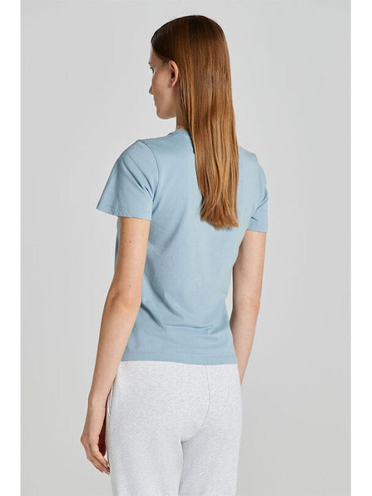 Gant Women's T-shirt Light Blue