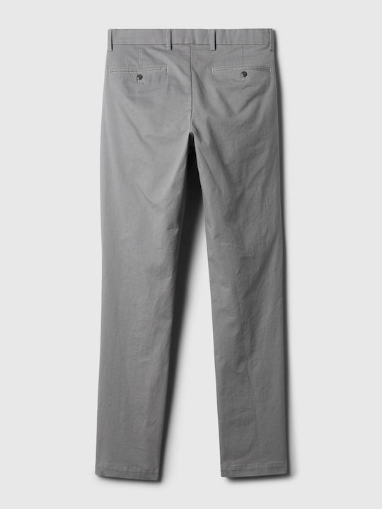 GAP Modern Khakis Trousers in Slim Fit Pilot Grey