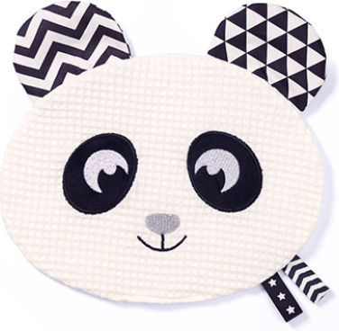 Babyono Baby Cloth Happy Panda White