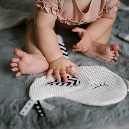 Babyono Πανάκι Μωρού Little Birdie Λευκό