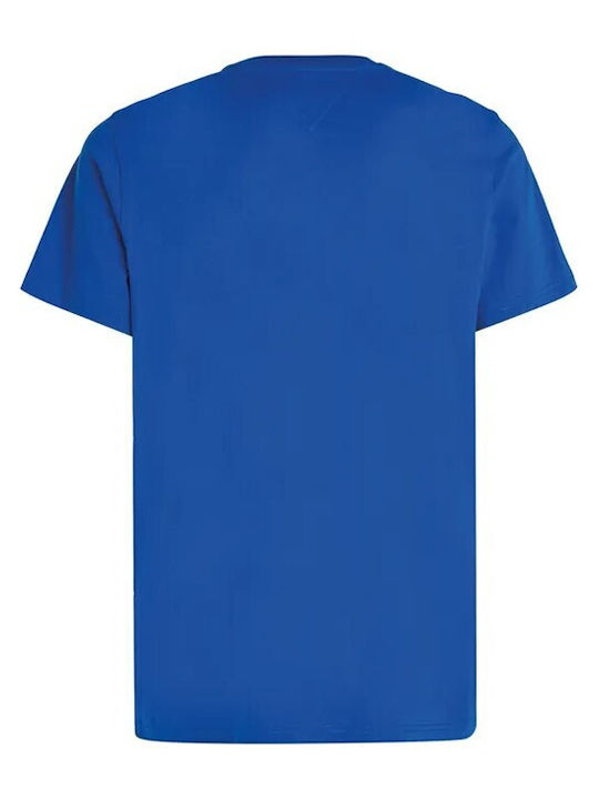 Tommy Hilfiger Tjm T-shirt Bărbătesc cu Mânecă Scurtă BLUE