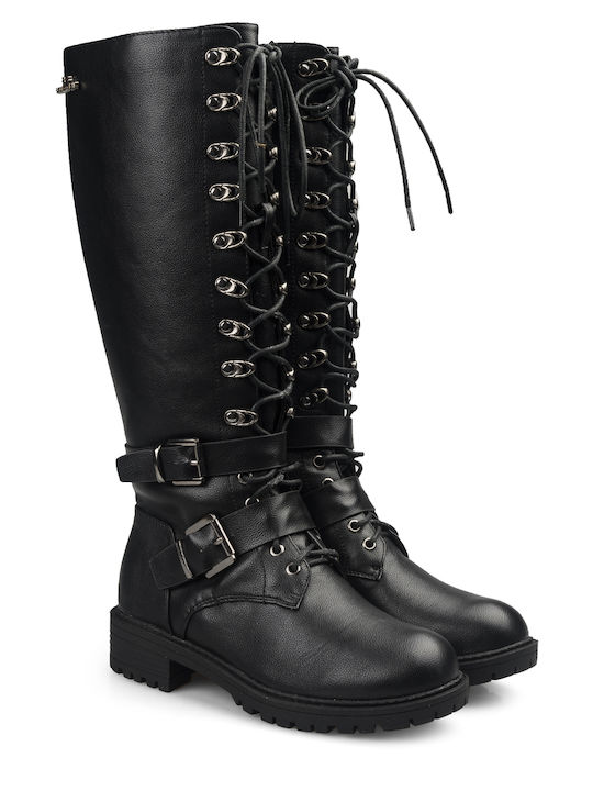 Romeo Gigli Damenstiefel Schwarz