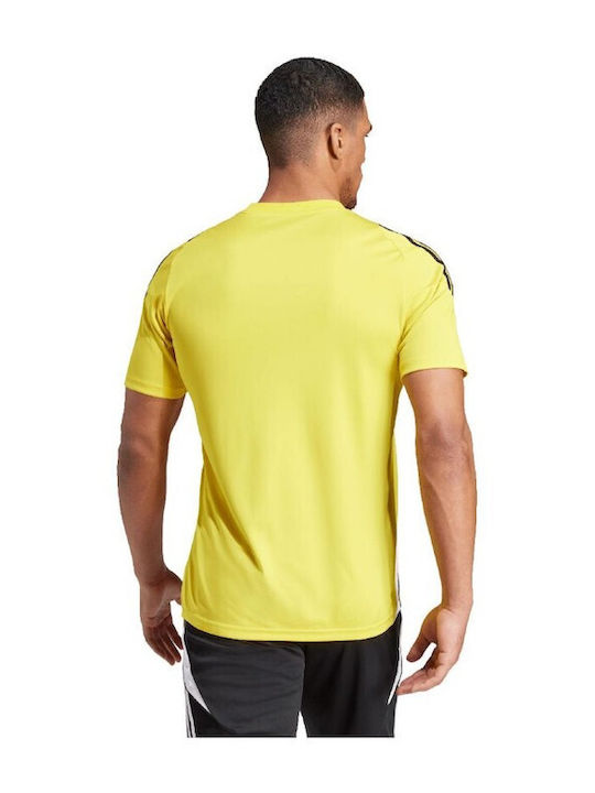 Adidas Tiro 24 Jersey M Men's Short Sleeve Blouse Yellow