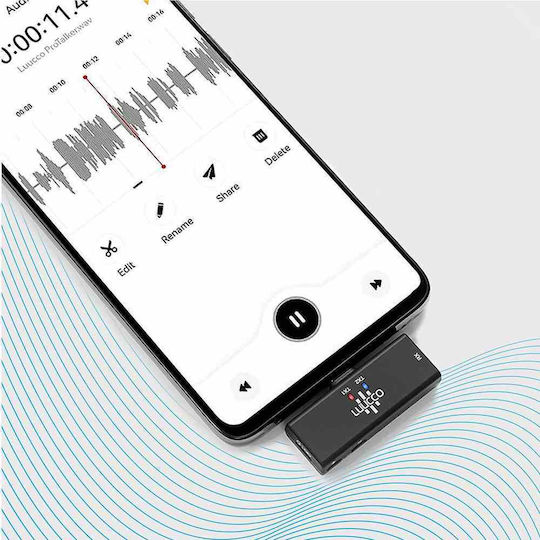 Luucco ProTalker S2 Wireless Microfon Πέτου, Clip On pentru Mobil