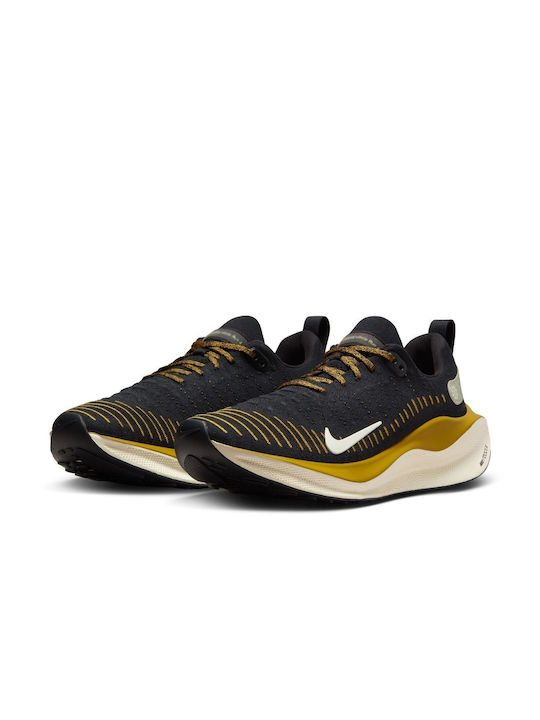 Nike InfinityRN 4 Ανδρικά Αθλητικά Παπούτσια Running Μαύρα