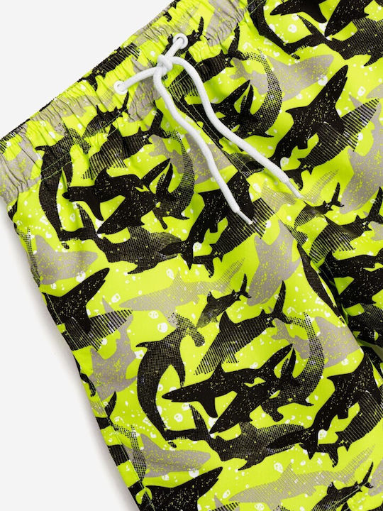 Funky Kids Swimwear Swim Shorts Yellow