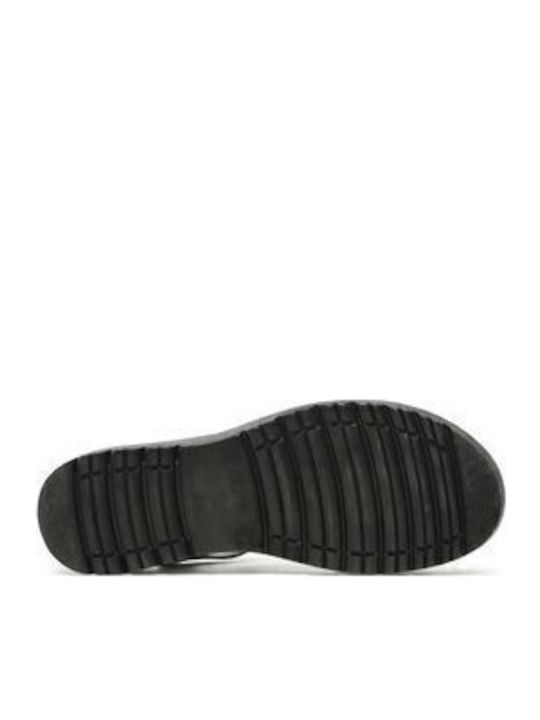 Flache Sandalen für Damen in Schwarz Farbe