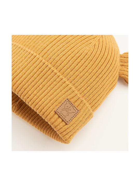 Cool Club Kids Beanie Knitted Yellow