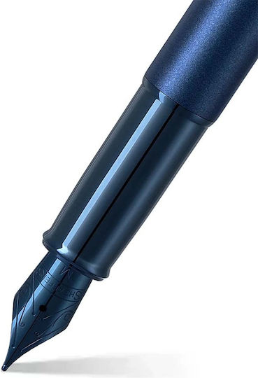 Sheaffer 100 Πένα Γραφής Medium Μπλε με Μπλε Μελάνι