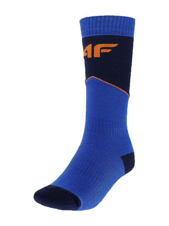 4F Kids' Socks Ski Blue