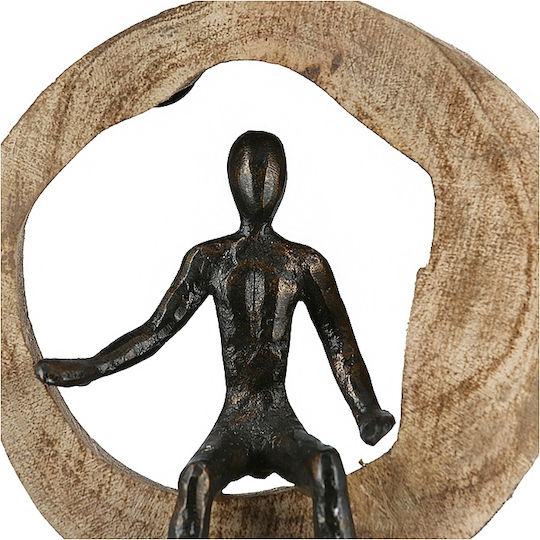 ArteLibre Διακοσμητική Φιγούρα από Ξύλο 7x18x28cm