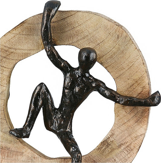 ArteLibre Διακοσμητική Φιγούρα από Ξύλο 7x18x28cm