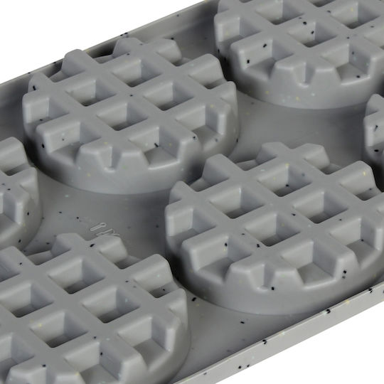 Keskor Silicone Ice Cream & Ice Lolly 6 Cups Baking Pan 25.5x17.5x1.5cm
