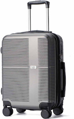 Lavor Cabin Travel Suitcase Hard Grey with 4 Wheels