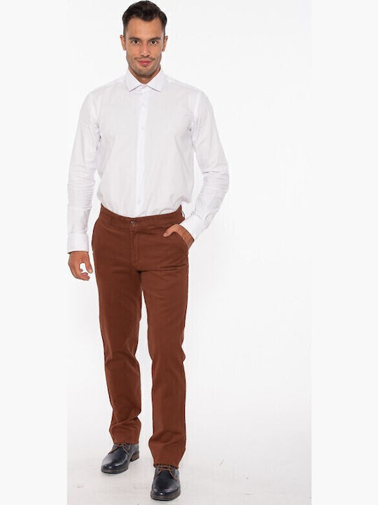 Παντελόνι Chino Κεραμιδί