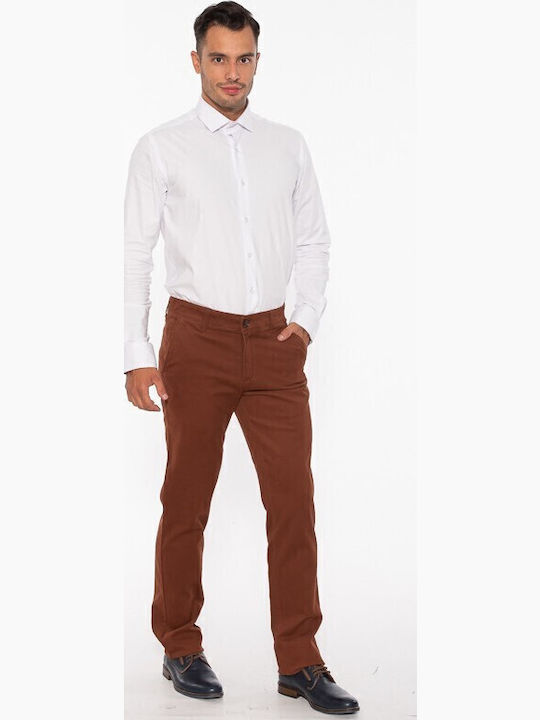 Παντελόνι Chino Κεραμιδί