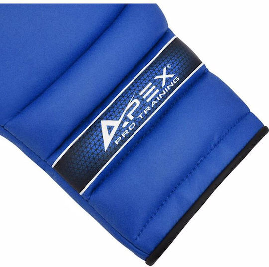 RDX Boxing Gloves Leather for Match Blue
