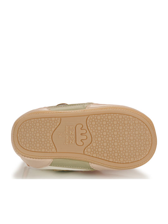 Easy Peasy Βρεφικά Sneakers Αγκαλιάς Πράσινα My Pre Basket Velcro