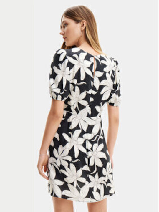 Rochie De Vară Pentru Femei Mini Rochie-Cămașă Neagră