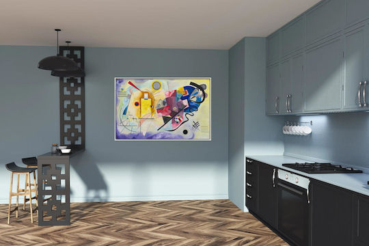 Kandinsky - Jaune Rouge Bleu 2 Πίνακας σε Καμβά 200x130cm