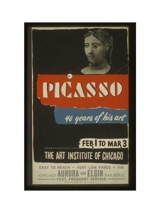 Picasso Art Exhibition--40 Years Of His Art 1 Painting on Canvas 100x150cm
