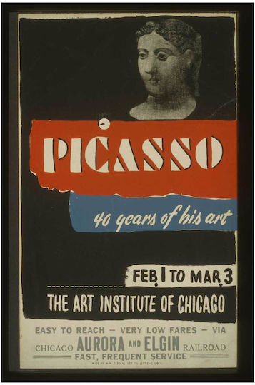 Picasso Art Exhibition--40 Years Of His Art 1 Painting on Canvas 100x150cm