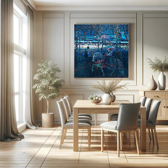 Gemälde auf Leinwand 100x100cm