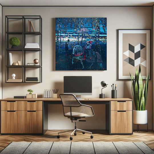 Gemälde auf Leinwand 100x100cm