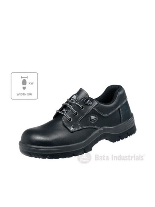 Bata Industrials Waterproof Low Work Black S3 with Certification FO , SRA,WRU