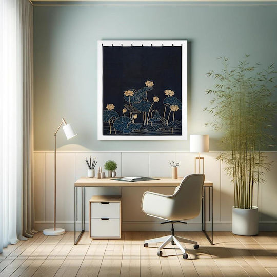 Temple Painting Fabric 120x120cm