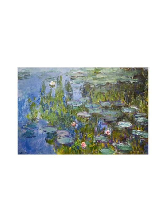 Claude Monet's Water Картина Платнен 90x60см